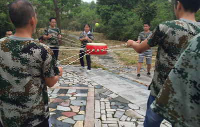 激發(fā)個人潛能，凝聚團隊力量——蔡田鋪中心廠拓展訓練